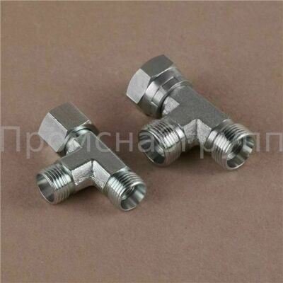 Адаптер штуцер затяжка резьбовых соединений тройник с гайкой 747-06