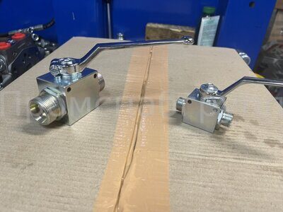 Кран гидравлический распределитель четырехходовой G1 IDF4100B 300 bar GEMELS Италия